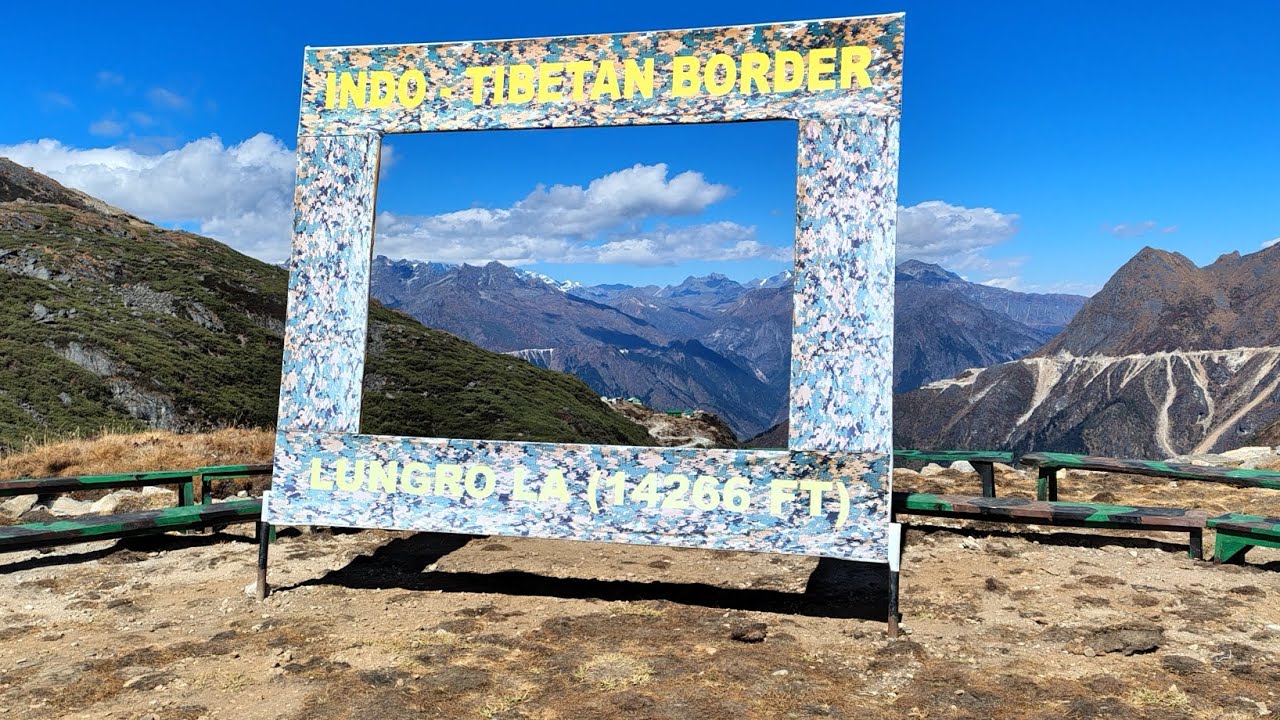 INDIA LAST GATE - TIBETAN BORDER - LUNGRO LA(14266 FT)VIEWPOINT.#LUNGROLA #tibetan #arunachalpradesh