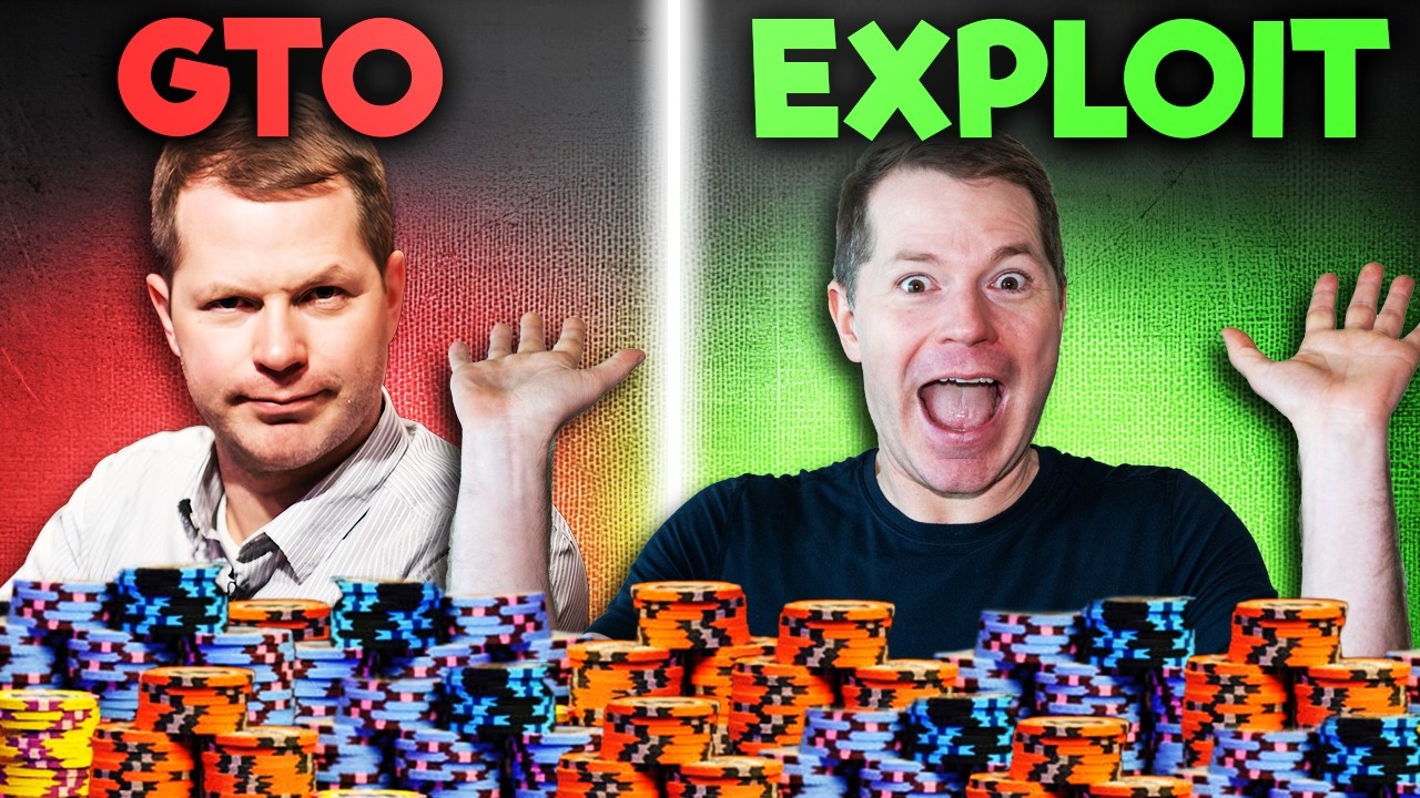 Why Ignoring GTO Will Give You An UNFAIR Advantage (Poker Tournament Strategy)