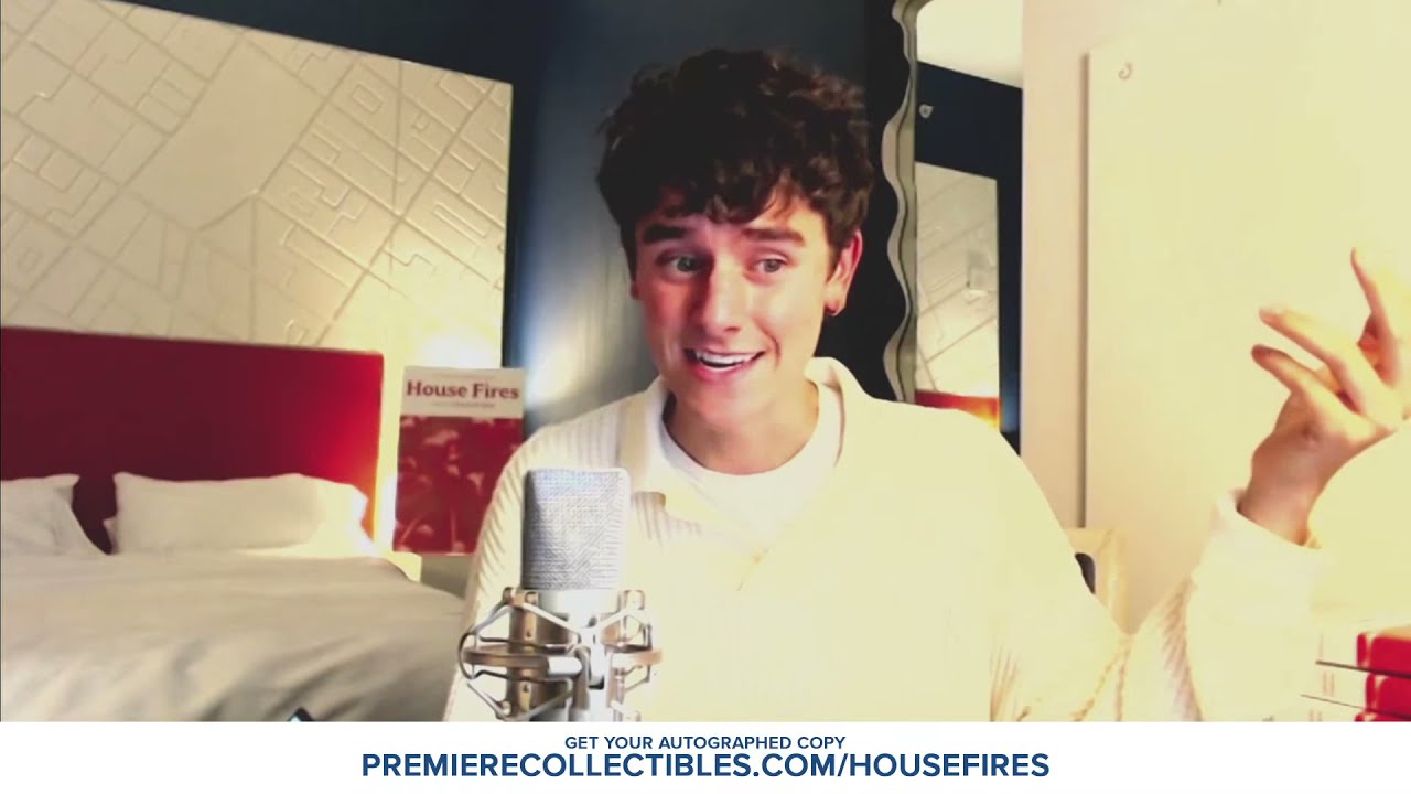 Connor Franta Book Signing & Interview | House Fires