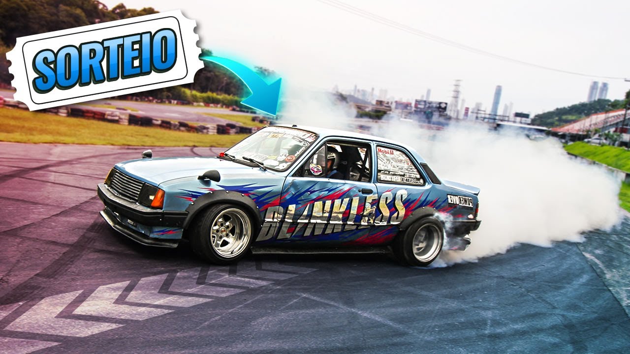 FIZ DRIFT NO CHEVETTE TURBO DE 400CV