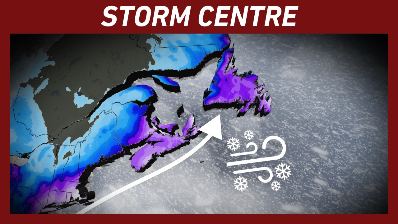 Nor'easter Threatens up to 40 cm of Snow and Strong Winds for East Coast | #forecast