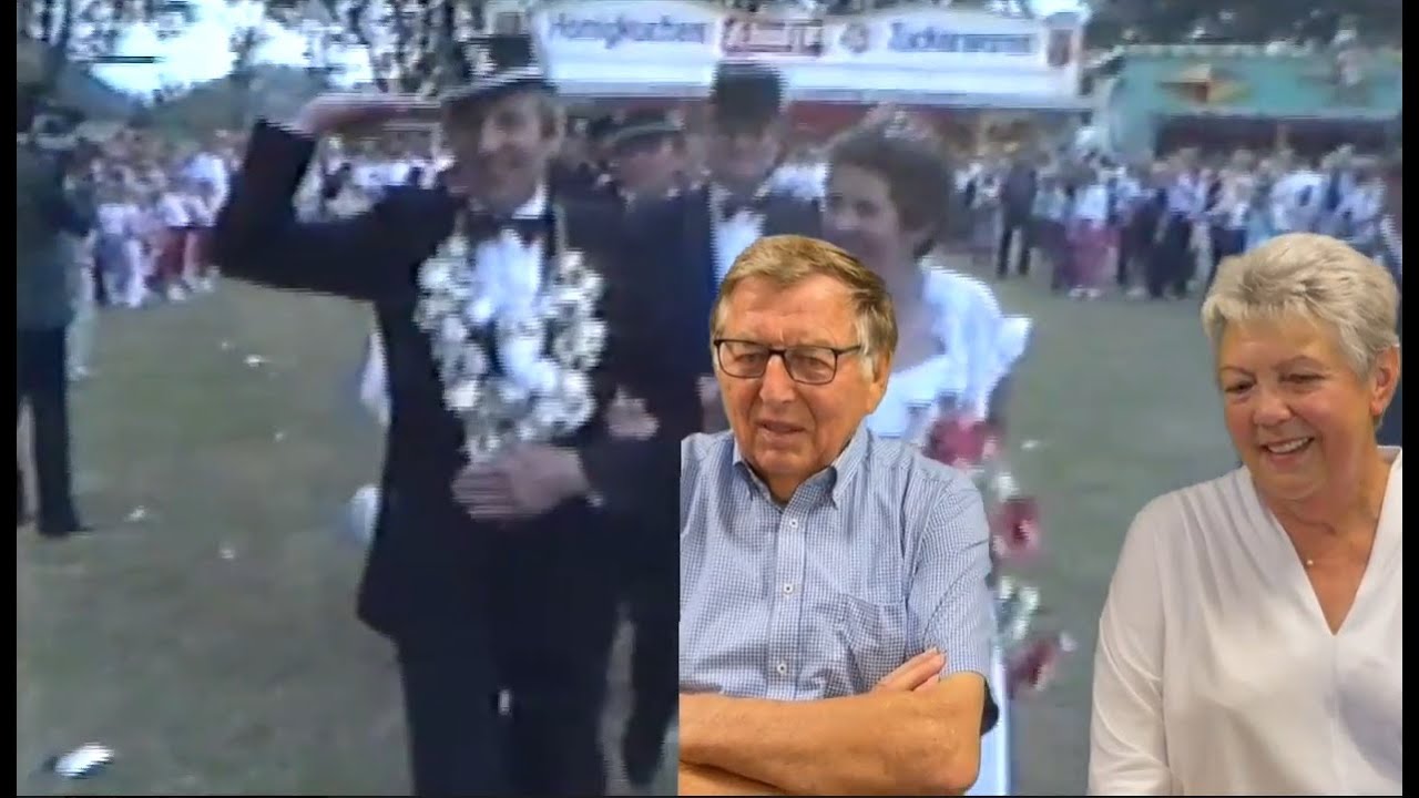 Rückblick auf das Rietberger Schützenfest 1982 mit dem damaligen Königspaar