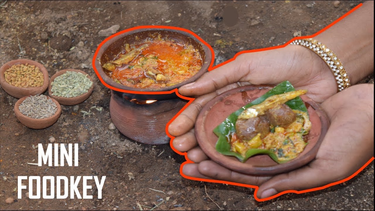 How to cook Finger Millet with Dry Fish Recipe | Finger Millet Dry Fish Gravy