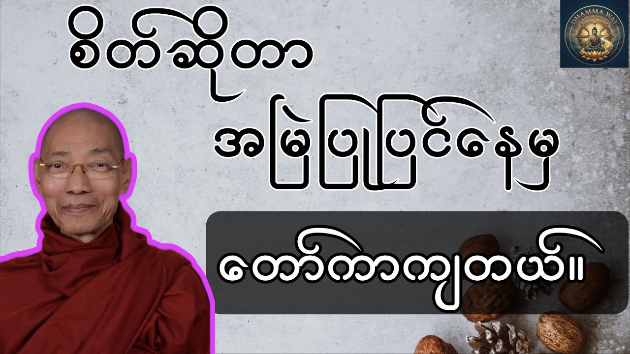 စိတ်ဆိုတာအမြဲပြုပြင်နေမှ တော်ကာကျတယ်။ ပါမောက္ခချုပ်ဆရာတော်