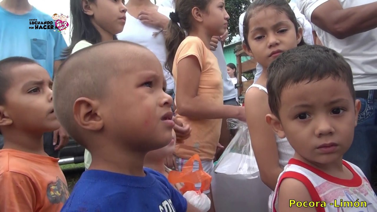 Pocora - Limón Costa Rica - otra comunidad alcanzada por nuestro proyecto de navidad.