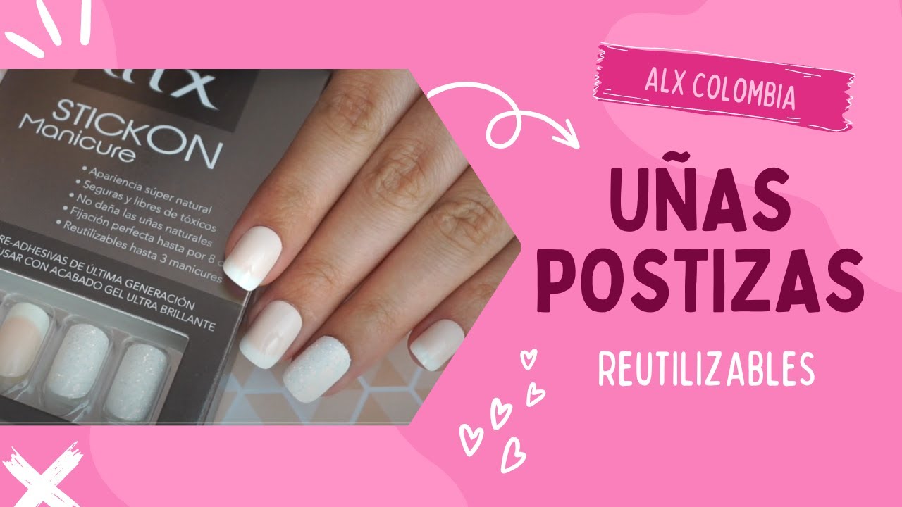 RETIRANDO UÑAS STICK ON DE ALX