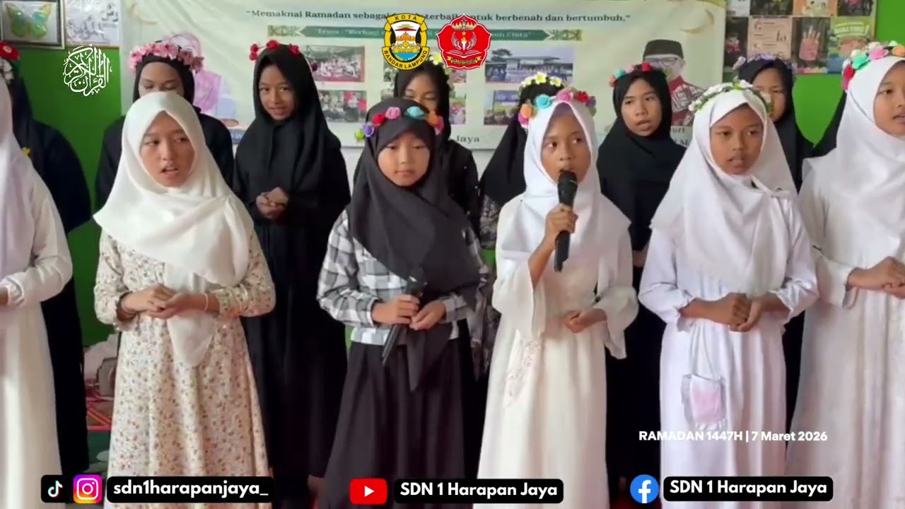 Pesantren Ramadhan Day 3 (last day) SDN 1 Harapan Jaya (Kelas 5&6) 🥰🥰