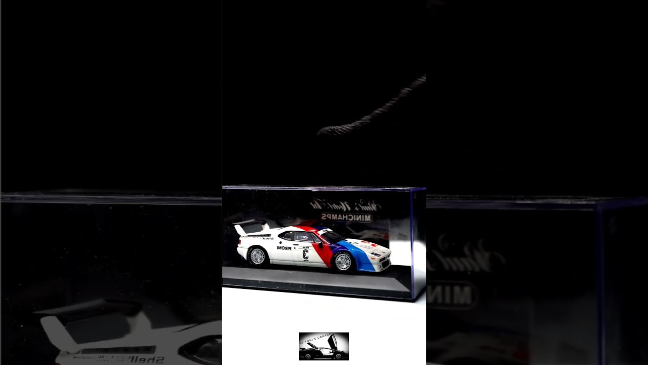 1979 BMW M1 Workscar - Minichamps 1/43 # #modelcarcollector #bmwm1 #bmw #minichamps #diecast #143