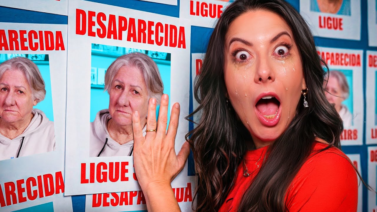 MINHA MÃE ESTÁ DESAPARECIDA (entrei em desespero)