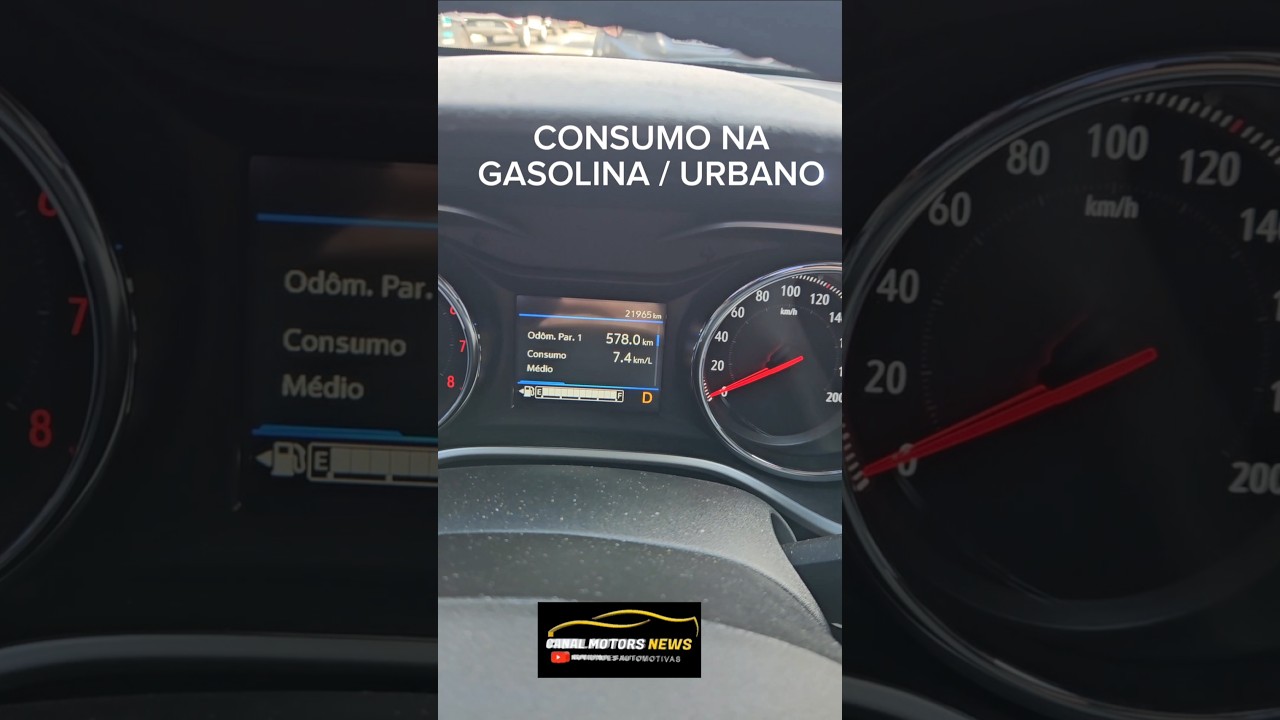 CONSUMO TRACKER 1.2 TURBO NA GASOLINA CIDADE