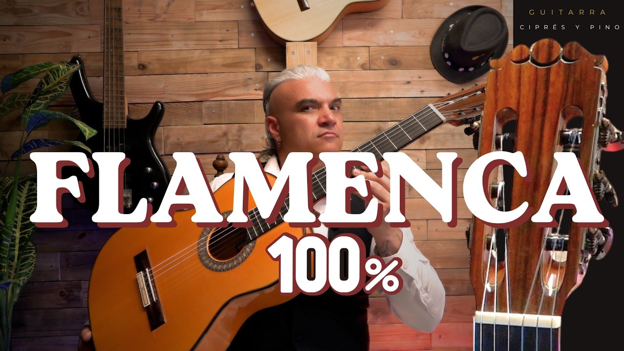 Ciprés y pino guitarra flamenca por Antonomasia