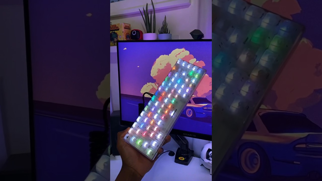 This is a Higround keyboard software, silent quiet keyboard #keyboard #tech #gaming #setup #shorts
