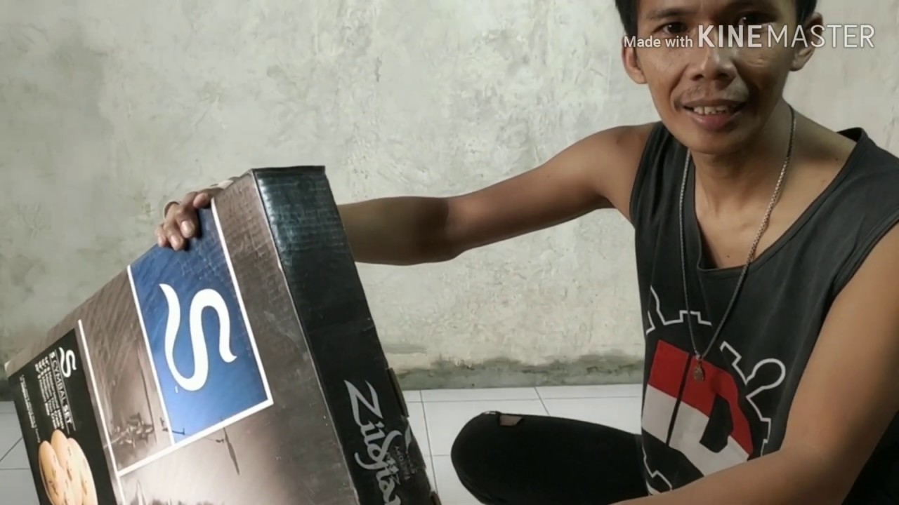 Unboxing cymbal Zildjian S 390