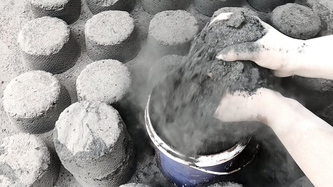 ASMR|| wholecrush series 6 || duper duper dusty soft pure🖤 Charcoal crush in mini bucket dry+wet ||🤤