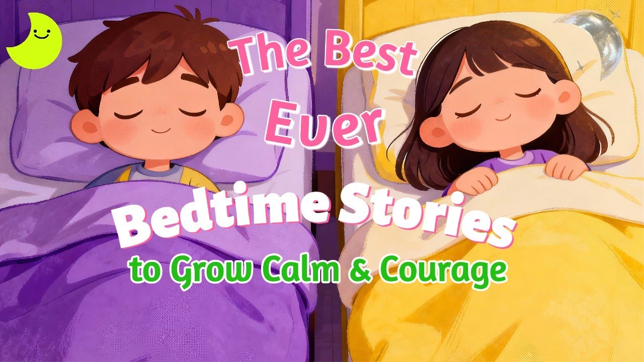 6 Bedtime Stories to Grow Calm & Courage 🌙 | Motivational English Stories