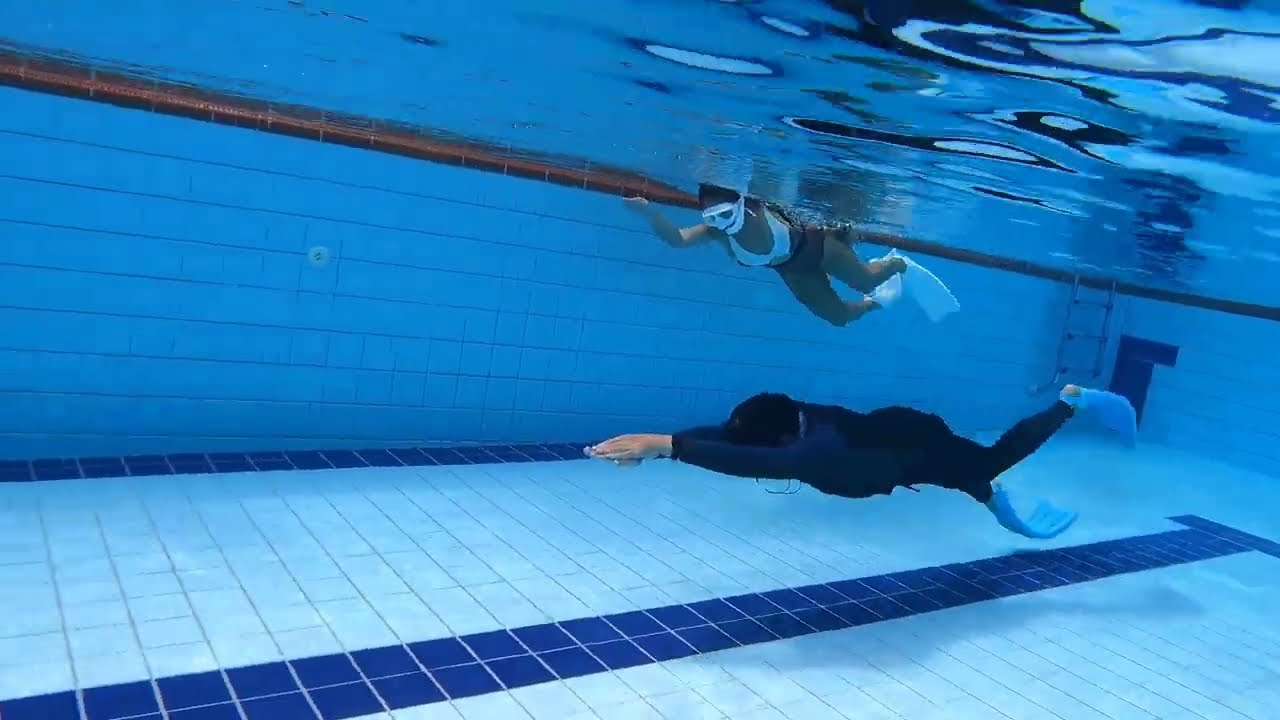 DYNB with Molchanovs Silicone Short Fins 125 m