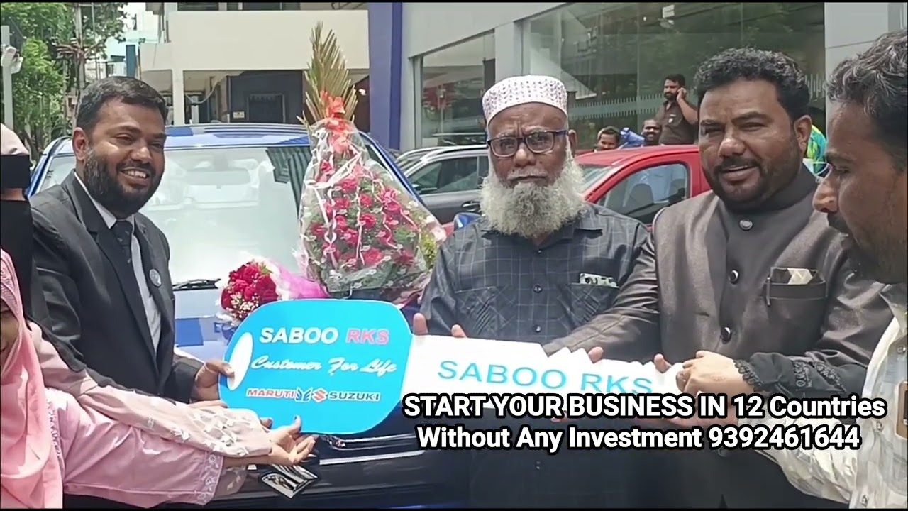 Mohammed Rasheed Brand New Car Achiever in Vestige & Winning Team From Hyderabad