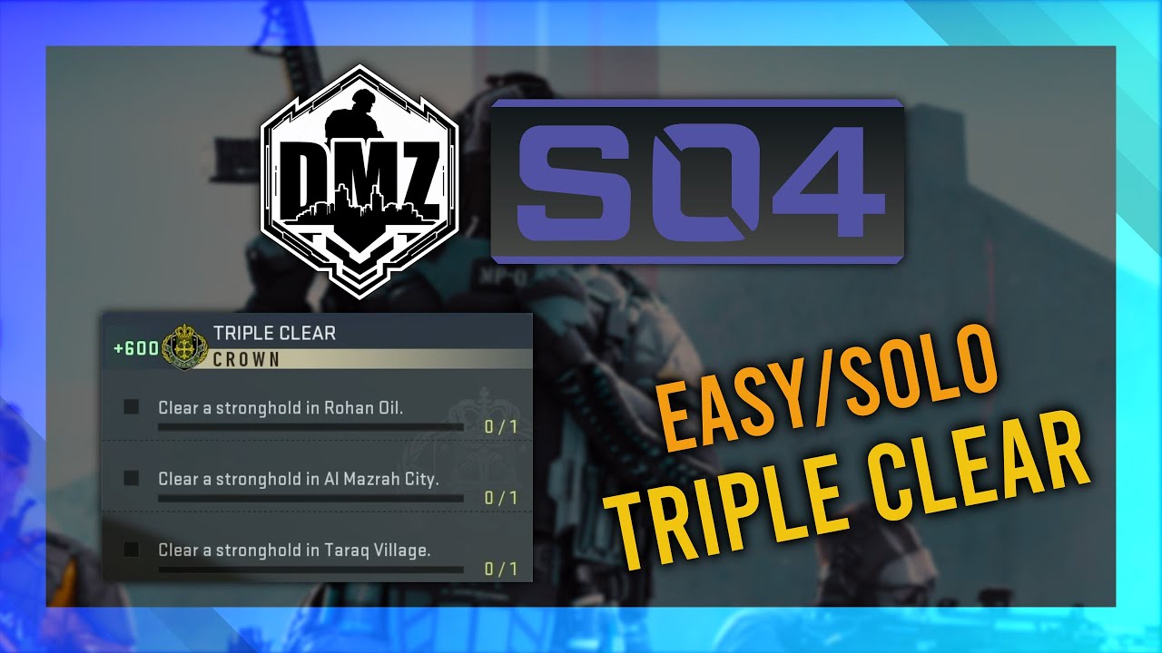 Triple Clear (Crown) GUIDE | DMZ Season 4 Mission Guide | Vondel Guide