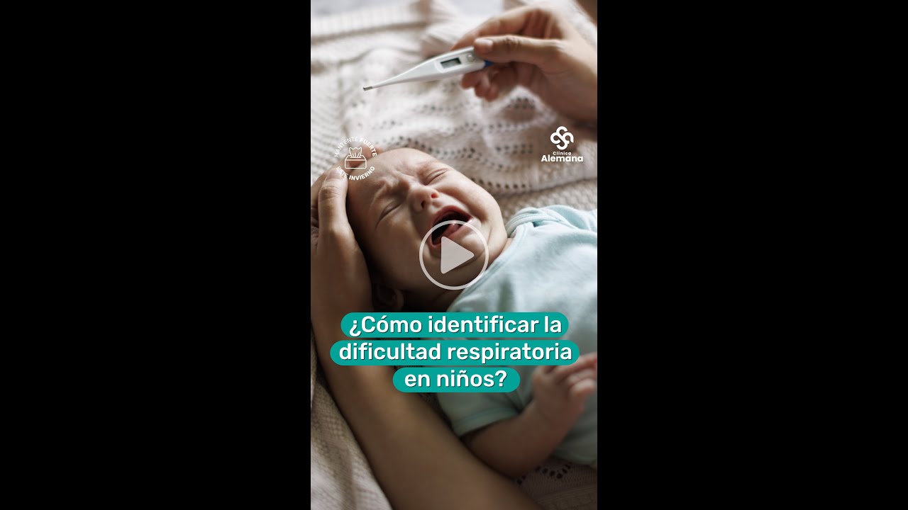 Dificultad respiratoria en niños ¿Cuándo ir a Urgencia? | Clínica Alemana