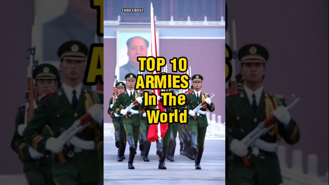 Top 10 armies in the world #trending #shorts#army#top10