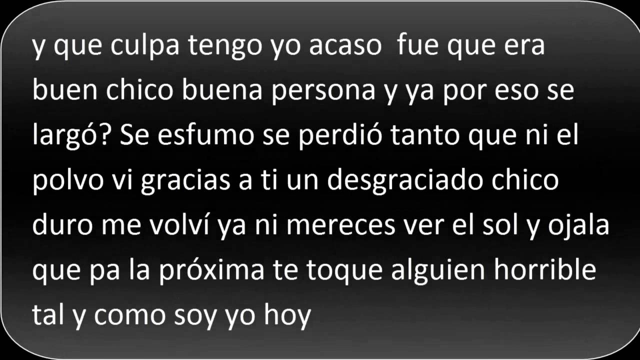 Stilo Linea Enferma- Gracias (Letra)