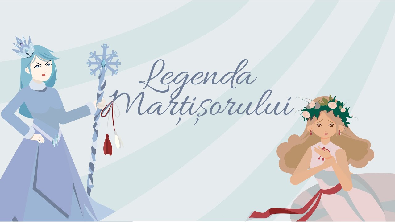 Povesti pentru copii - Legenda Martisorului - Desene Animate