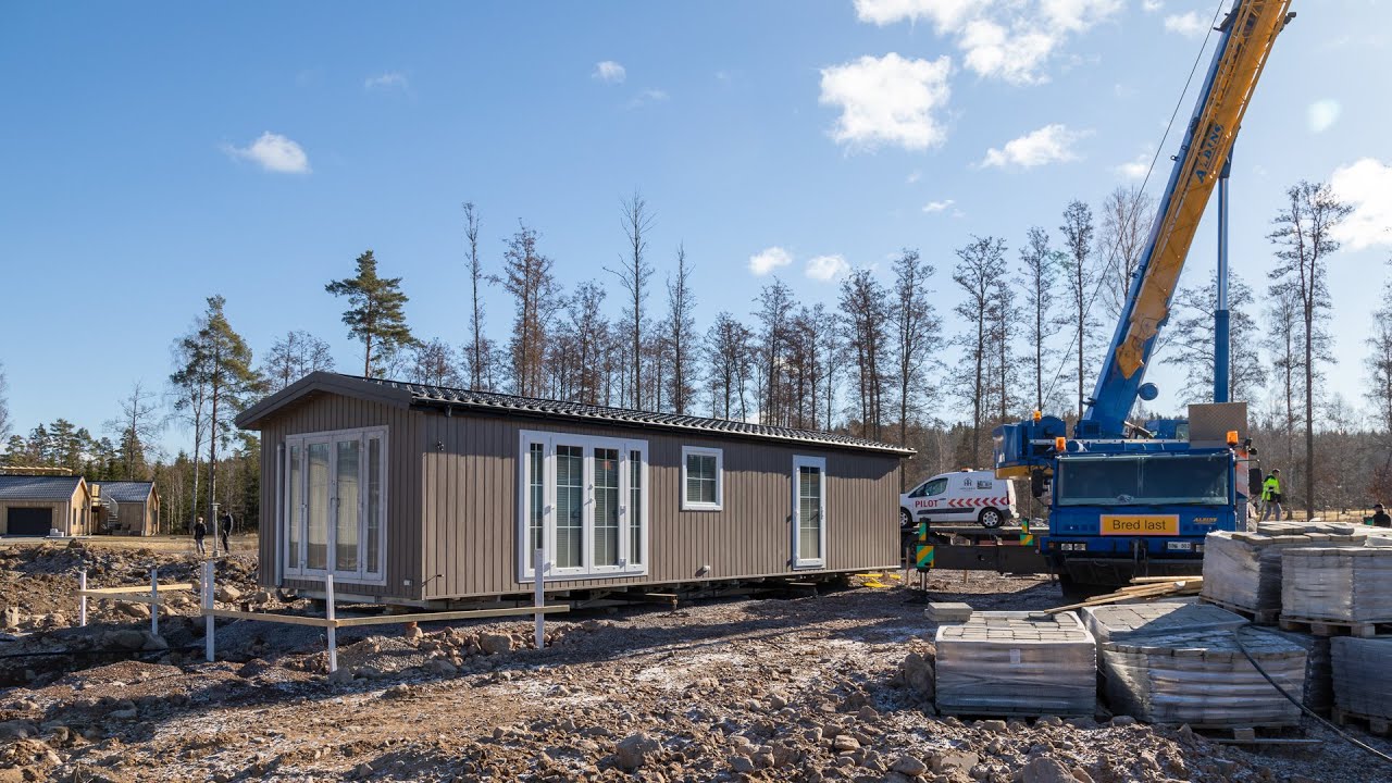 Leverans av villavagn 20210319, Svenska Villavagnar