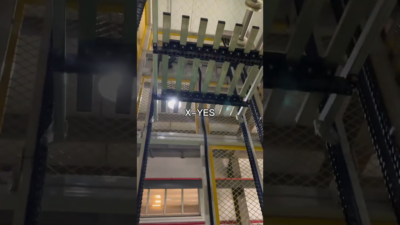 Continuous vertical conveyor #machine #conveyorsystem #xyeslifter #automatedsolutions
