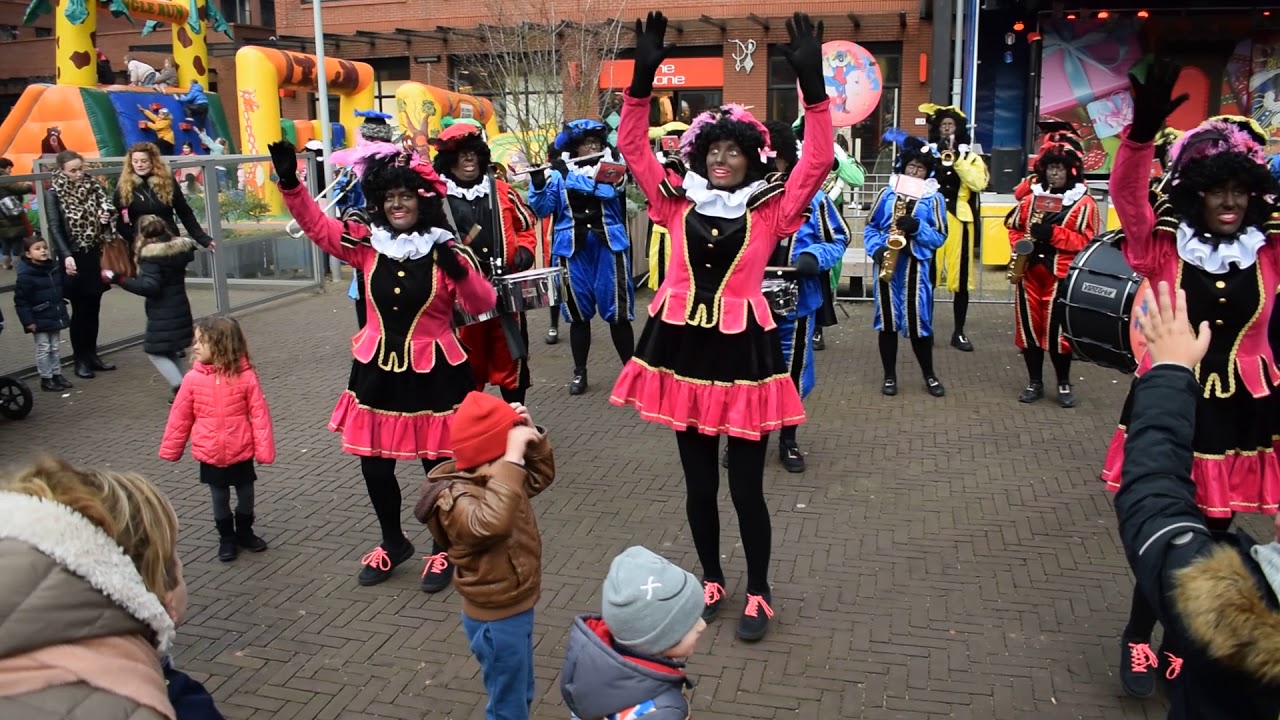 ZwartePietenBende - Danspiet Raak - WC 't Hoge Veen Den Haag - 2-12-2017