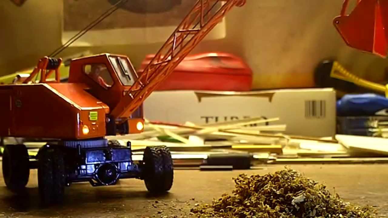M&auml;rklin Fuchs 301 Bagger 1:32 auf RC-Siku 2,4Ghz Part2