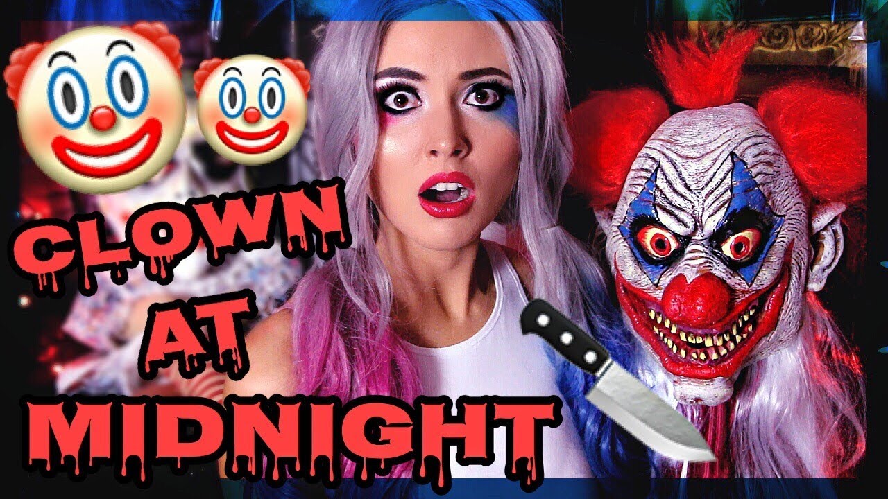 CLOWN AT MIDNIGHT! | SCARY STORY!