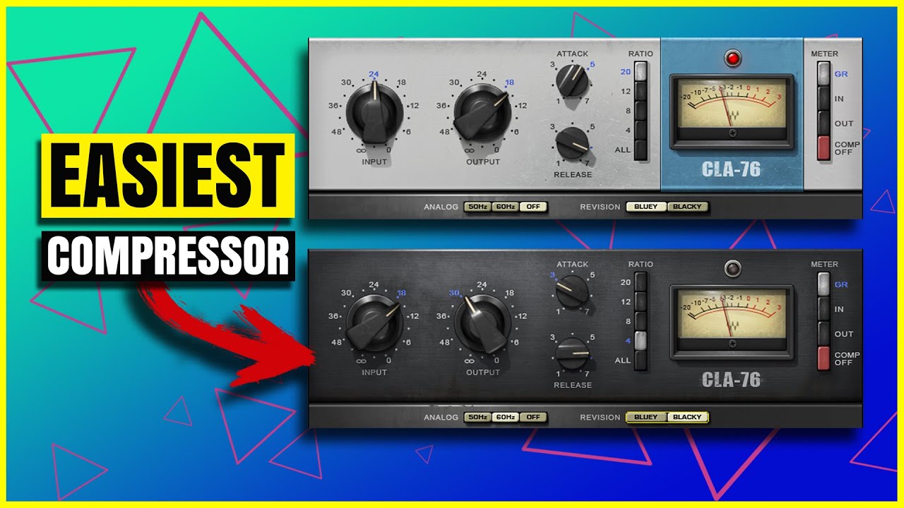 How To Use Waves CLA76 Or Any 1176 Style Compressor