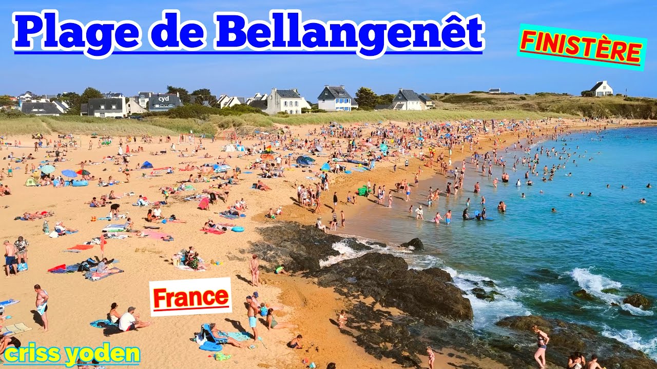 Plage de Bellangenêt ; Clohars-Carnoët ; Bretagne Sud ; Finistère ; France