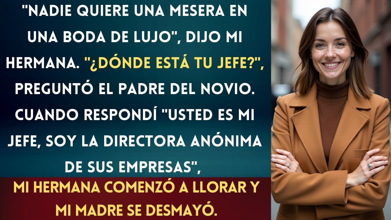 Me Echaron de la Boda de Mi Hermana Por Ser  Demasiado Pobre    Pero El Padre del Novio Era Mi Je