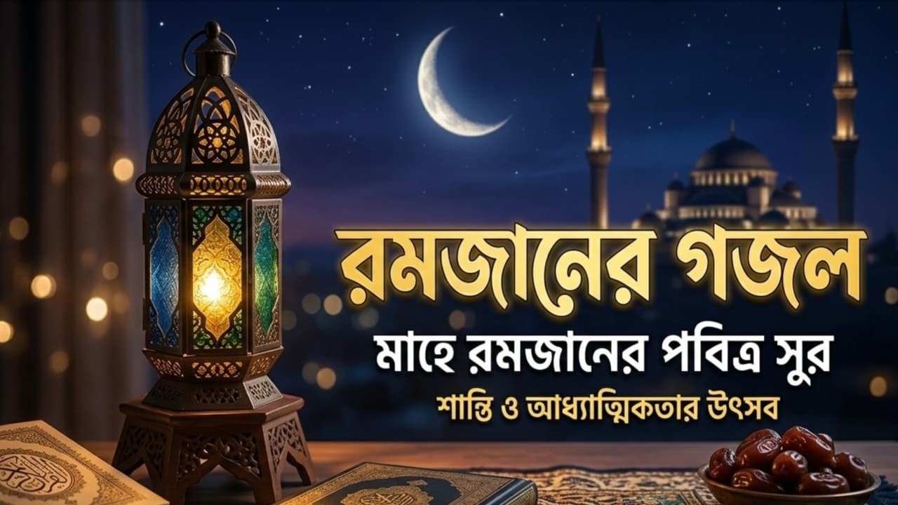 রমজানের চমৎকার একটি গজল। Romzaner new gojol।@KrsTvOfficial-Bangla