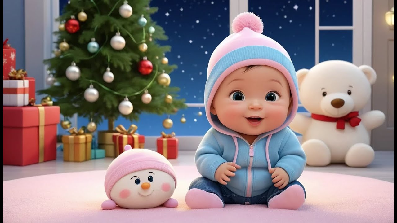 Goodnight Christmas Lullaby | Fun Learning & Action Song for Toddlers