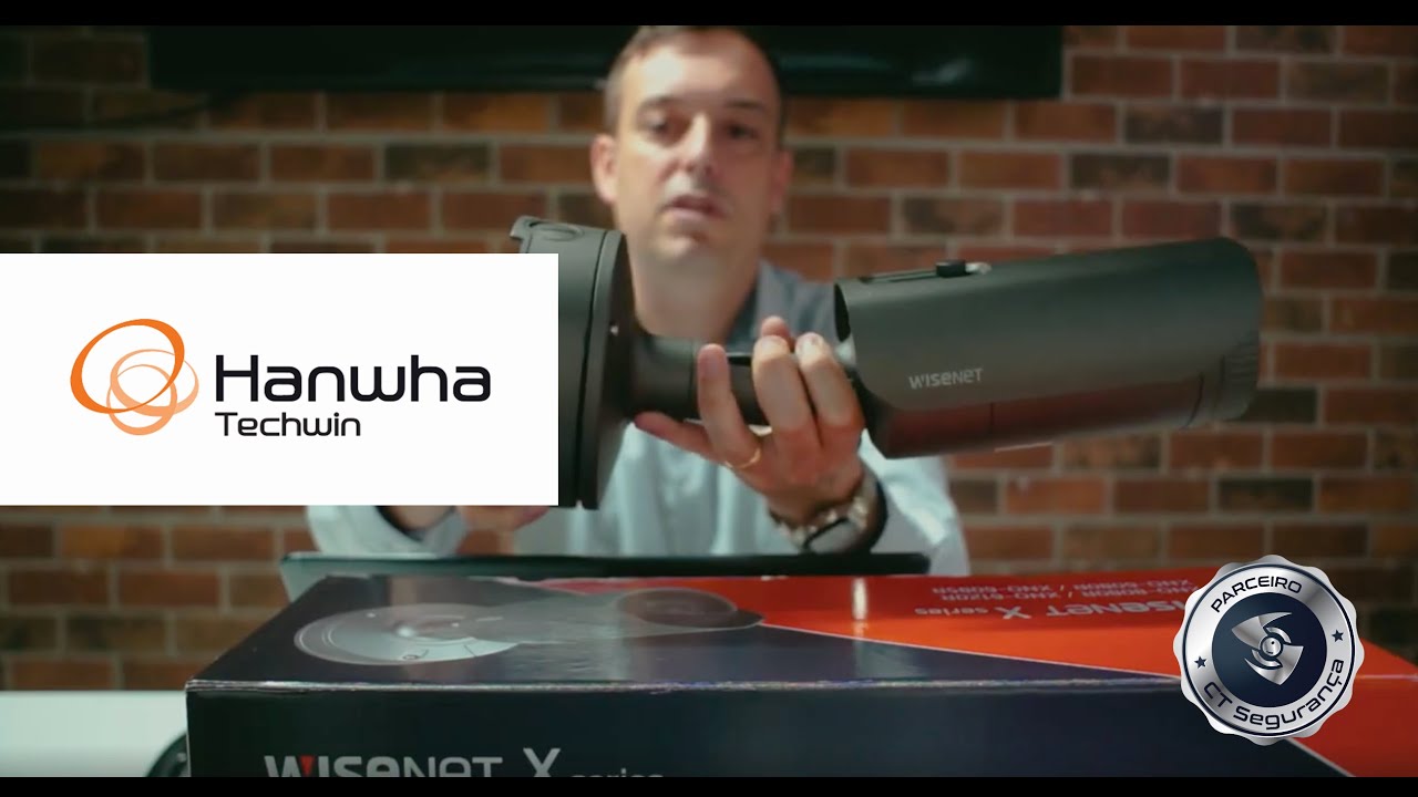 Hanwha Techwin – Câmera LPR Wisenet XNO-6120R/LPR