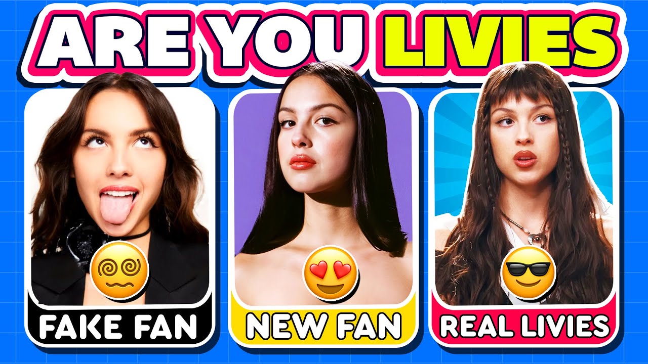 Are You Olivia Rodrigo fan🦋 | Only For Real LIVIES! ❤😘| Music Quiz