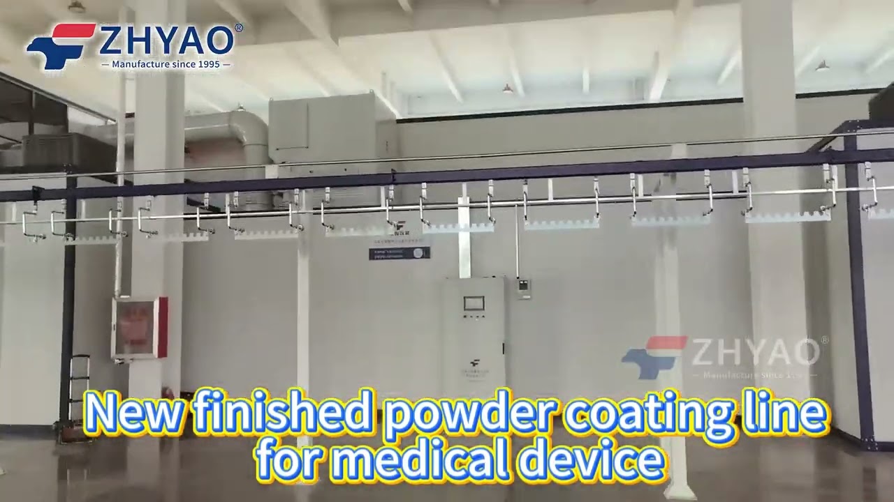 Finished Powder coating line for medical  device