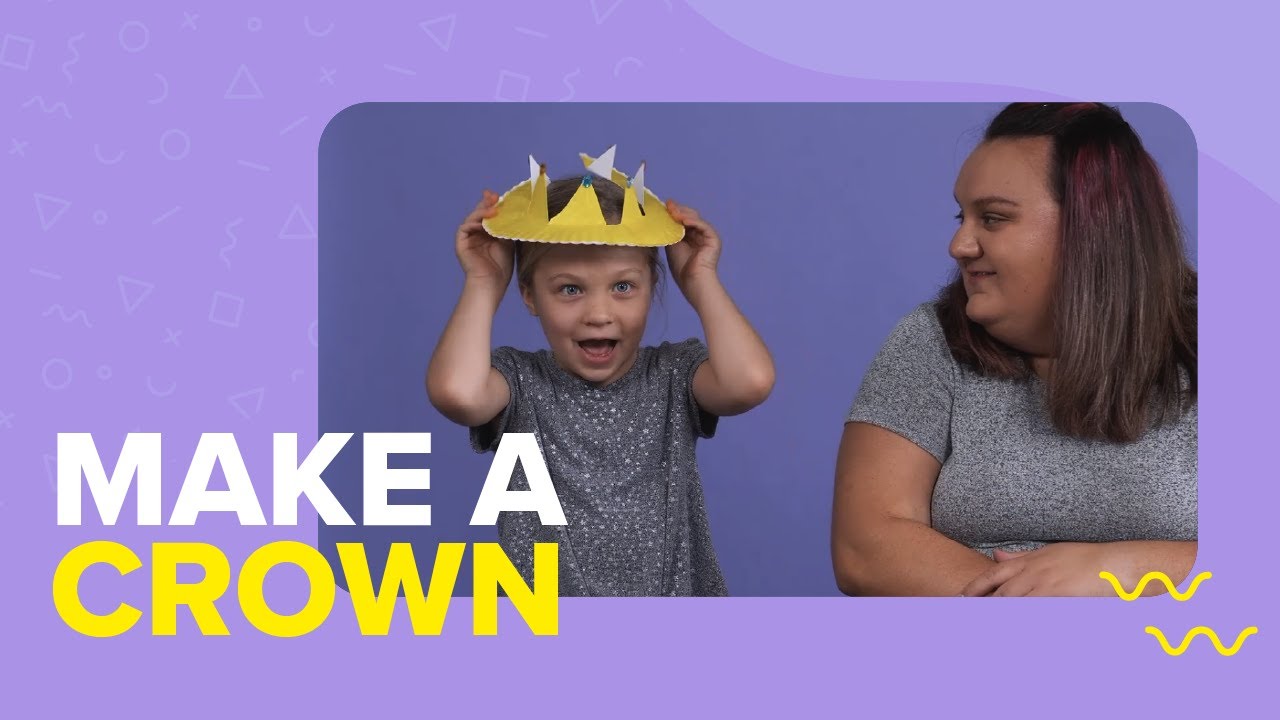 👑MAKE A CROWN!👸 | Vintage Kids Craft Time