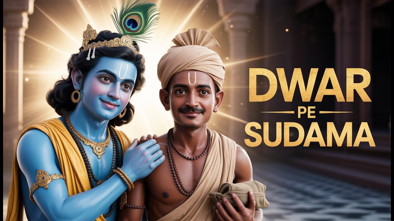 DWAR PE SUDAMA | Divine Rap | Krishna × Sudama Bhakti Rap | Emotional God Song