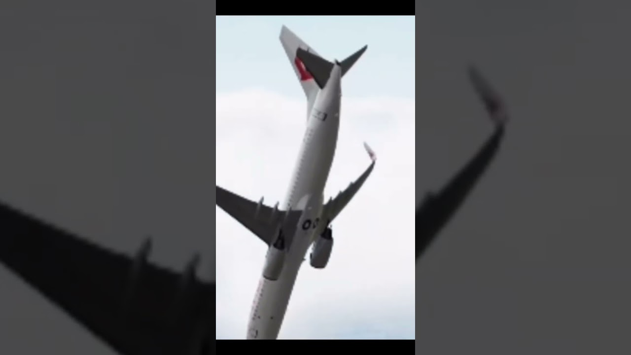 China eastern 5735 crash animation 💥 😢! #aviation
