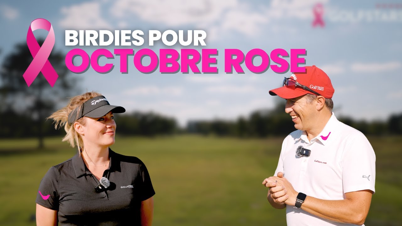 Des Birdies pour Octobre Rose &ndash; Golf de Pessac avec Aude Bredel (GolfHer)