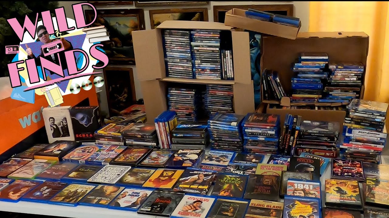 Another huge Blu-Ray Pick up! DVD hunting Thrift stores