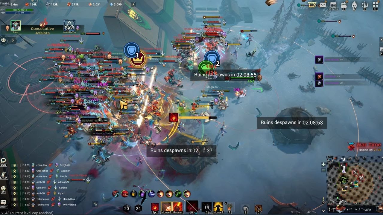 ТОП 1 ОРУЖИЕ PVP Warborne Above Ashes