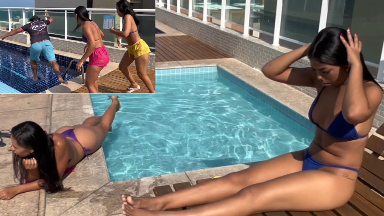 BIRO IMPEDE ELLEN E ALANE DE IR A PRAIA DE SHORT TRANSPARENTE 😂 |@Negobironaconzinha 