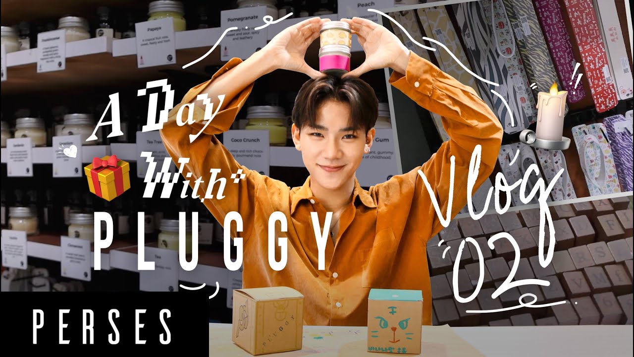[A Day With 'PERSES']｜Vlog EP.2 'PLUGGY' 🐱🕯🖍