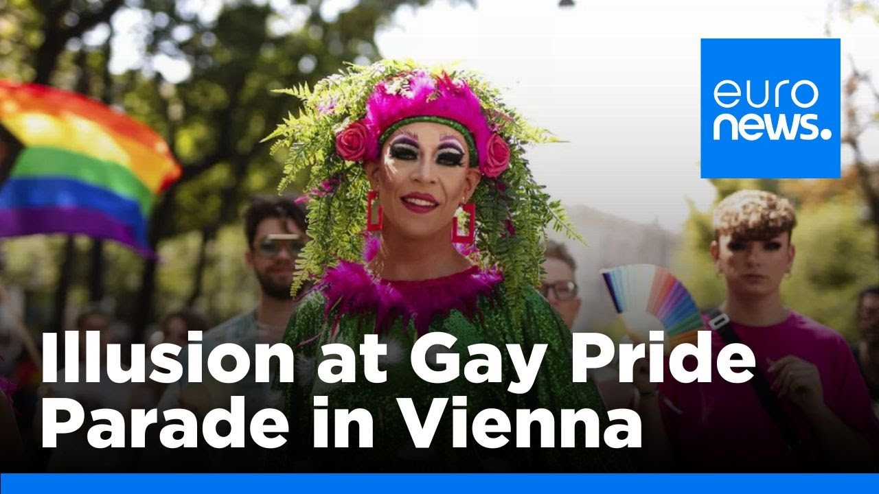 Over 300,000 people enjoy Vienna's Pride Parade | euronews 🇬🇧
