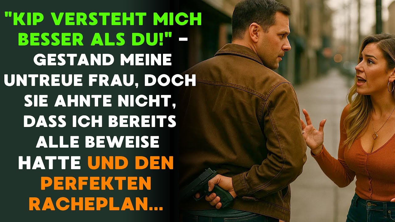 "Kip versteht mich besser als du!" - gestand meine untreue Frau, doch sie ahnte nicht, dass ich...