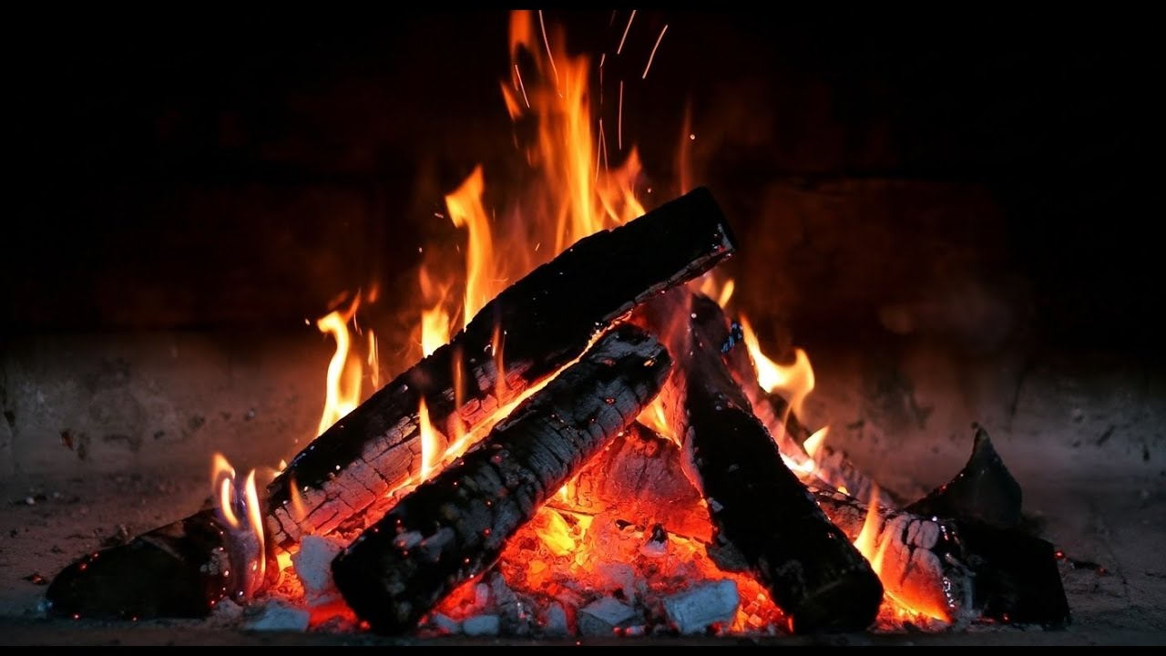 LIVE Relaxing Campfire Sounds – Perfect Background for Sleep